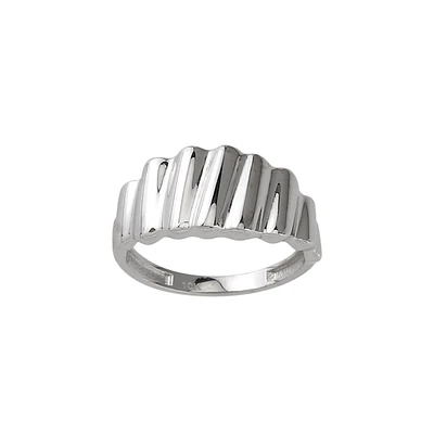 10K WHITE GOLD RING