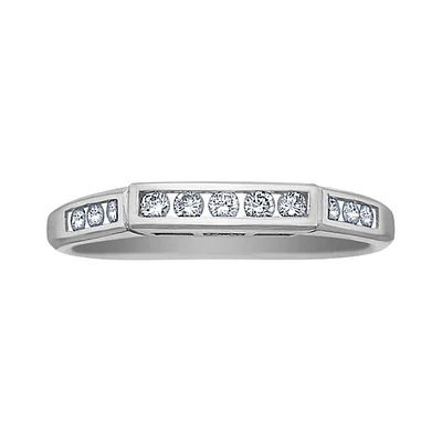 14K WHITE GOLD BAND