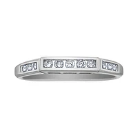 14K WHITE GOLD BAND