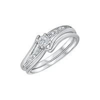 10K WHITE GOLD RING