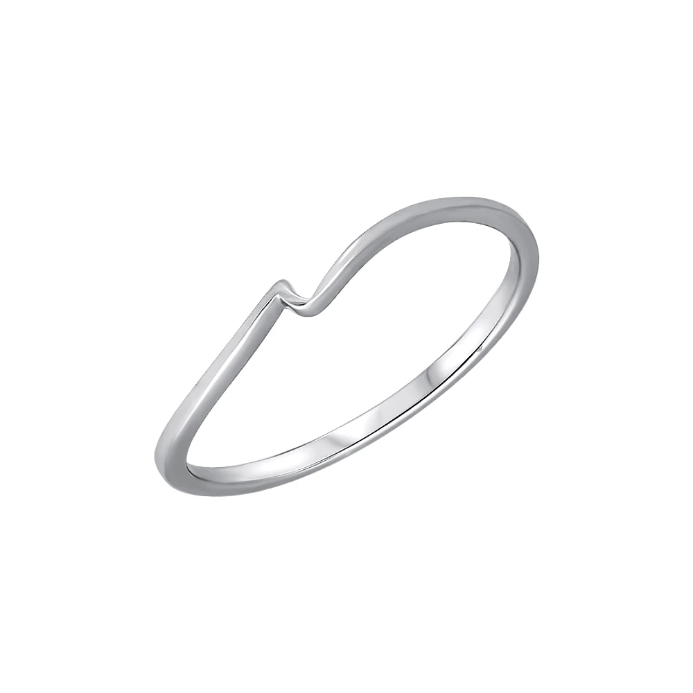 10K WHITE GOLD RING