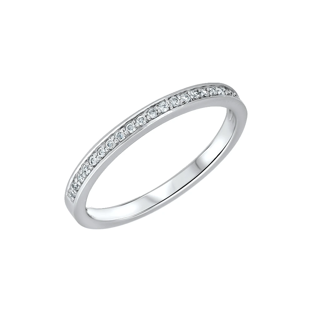 10K WHITE GOLD RING