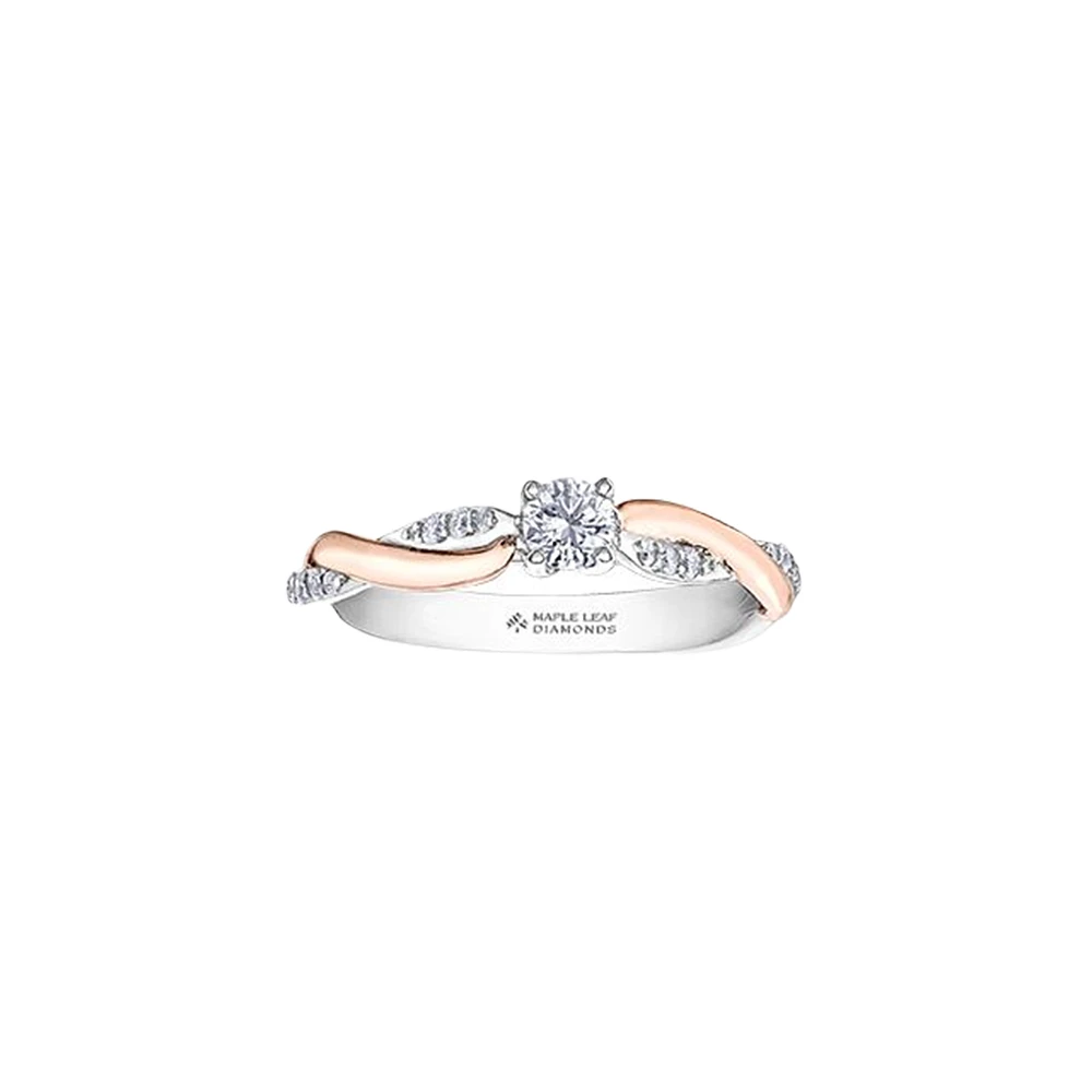 BAGUE EN OR 14K POUR FEMME