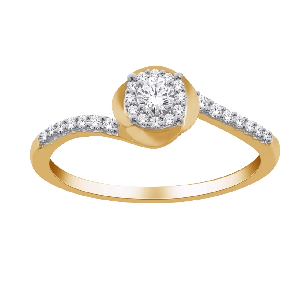 10K YELLOW GOLD RING