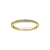 14K YELLOW GOLD BAND