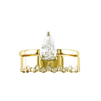 RING SET 14K YELLOW GOLD