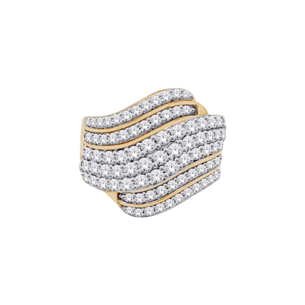 10K 2 TONE GOLD RING