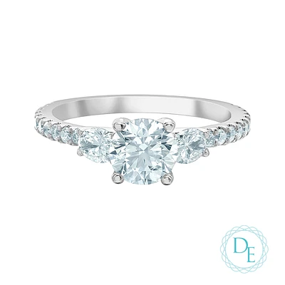 14K WHITE GOLD RING
