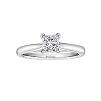 14K GOLD SOLITAIRE ENGAGEMENT RING