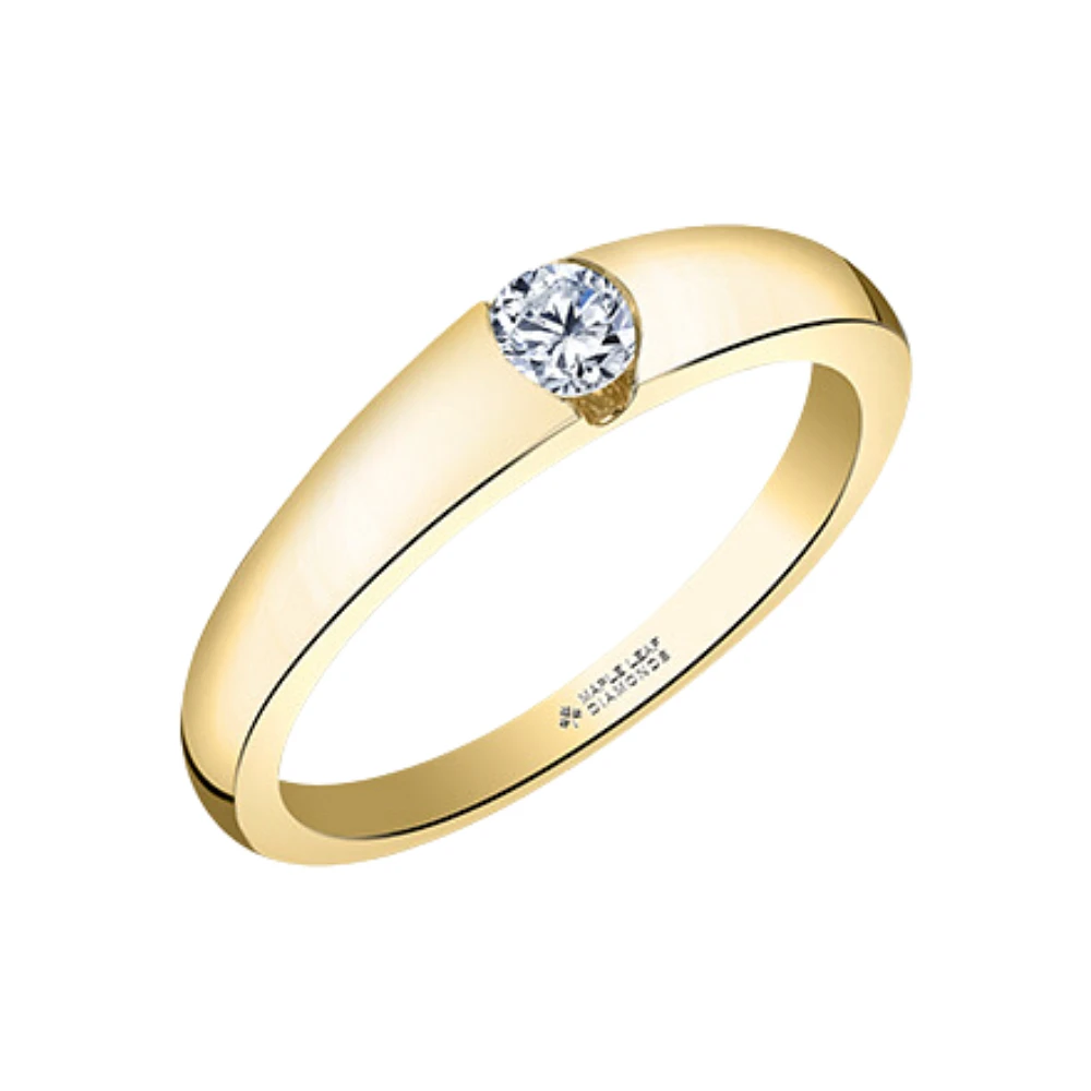 BAGUE OR JAUNE 14K