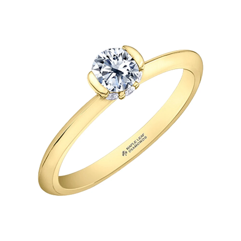 BAGUE OR JAUNE 14K