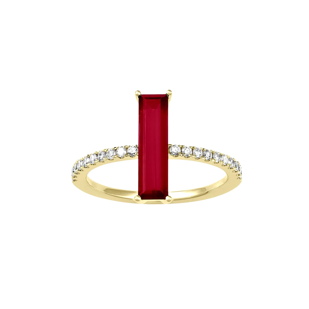 14K YELLOW GOLD RING