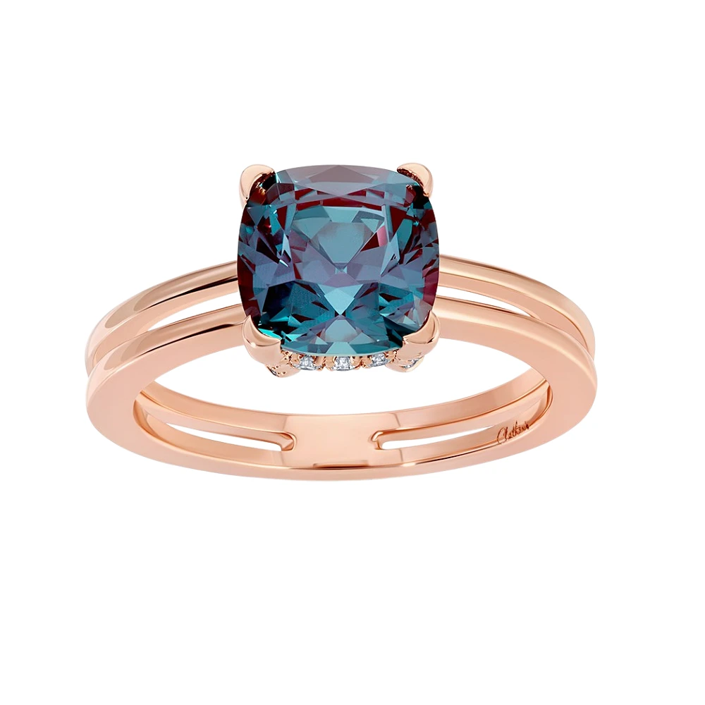 14K ROSE GOLD RING