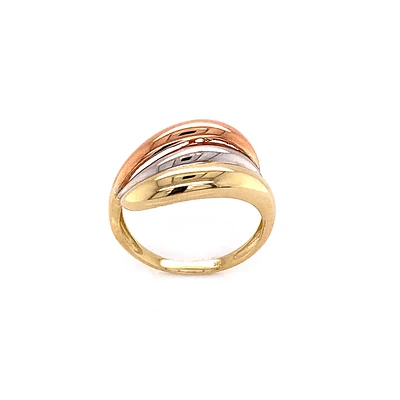 BAGUE EN OR 10K POUR FEMME