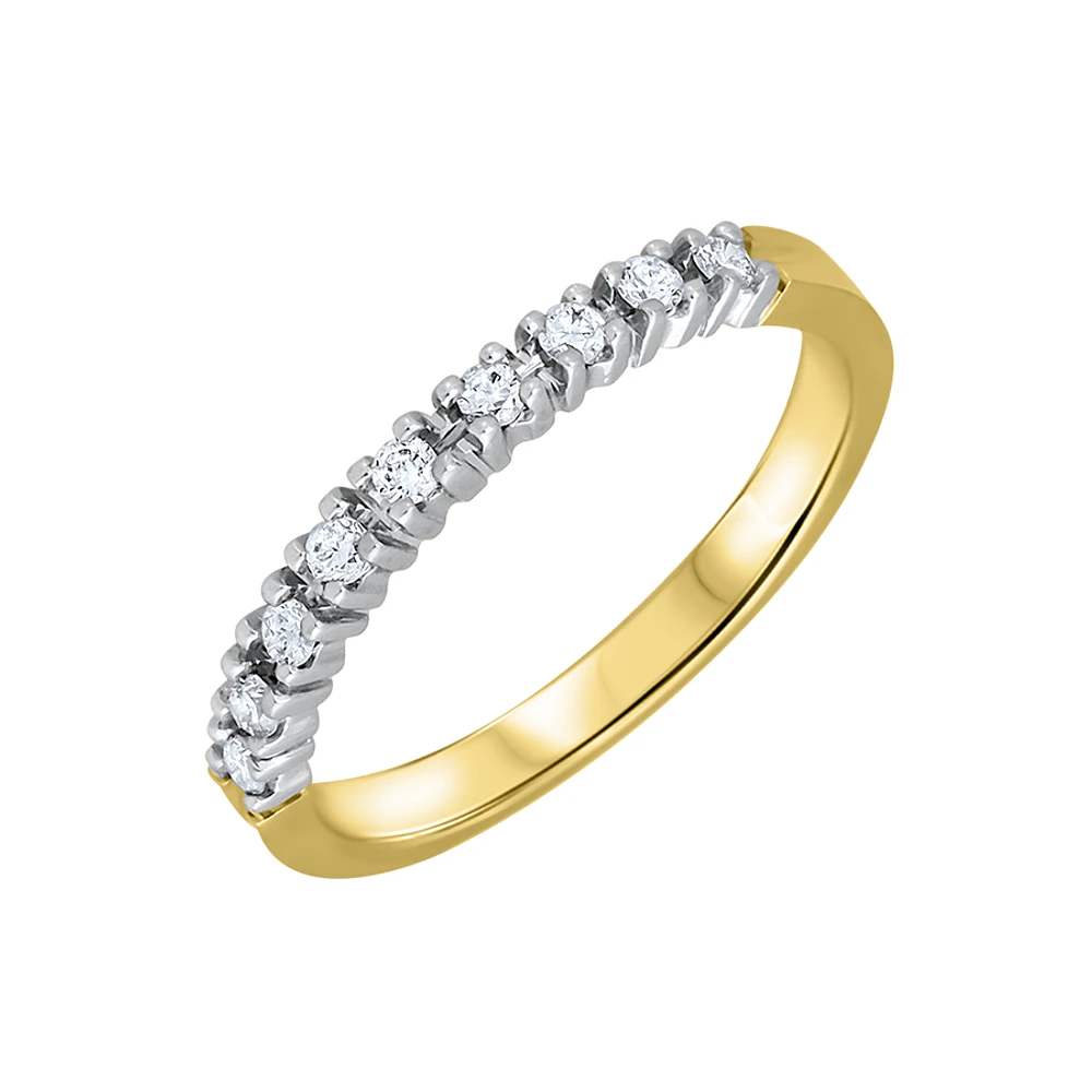 2 TONE 10K GOLD RING