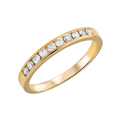 14K YELLOW GOLD BAND