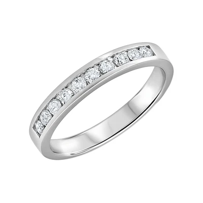 14K WHITE GOLD RING