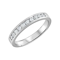 14K WHITE GOLD RING