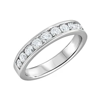 14K WHITE GOLD RING
