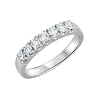 BAGUE OR BLANC 14CT