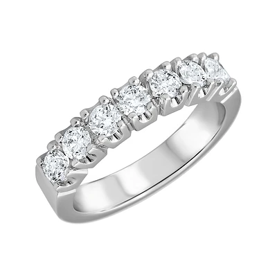 14K WHITE GOLD RING