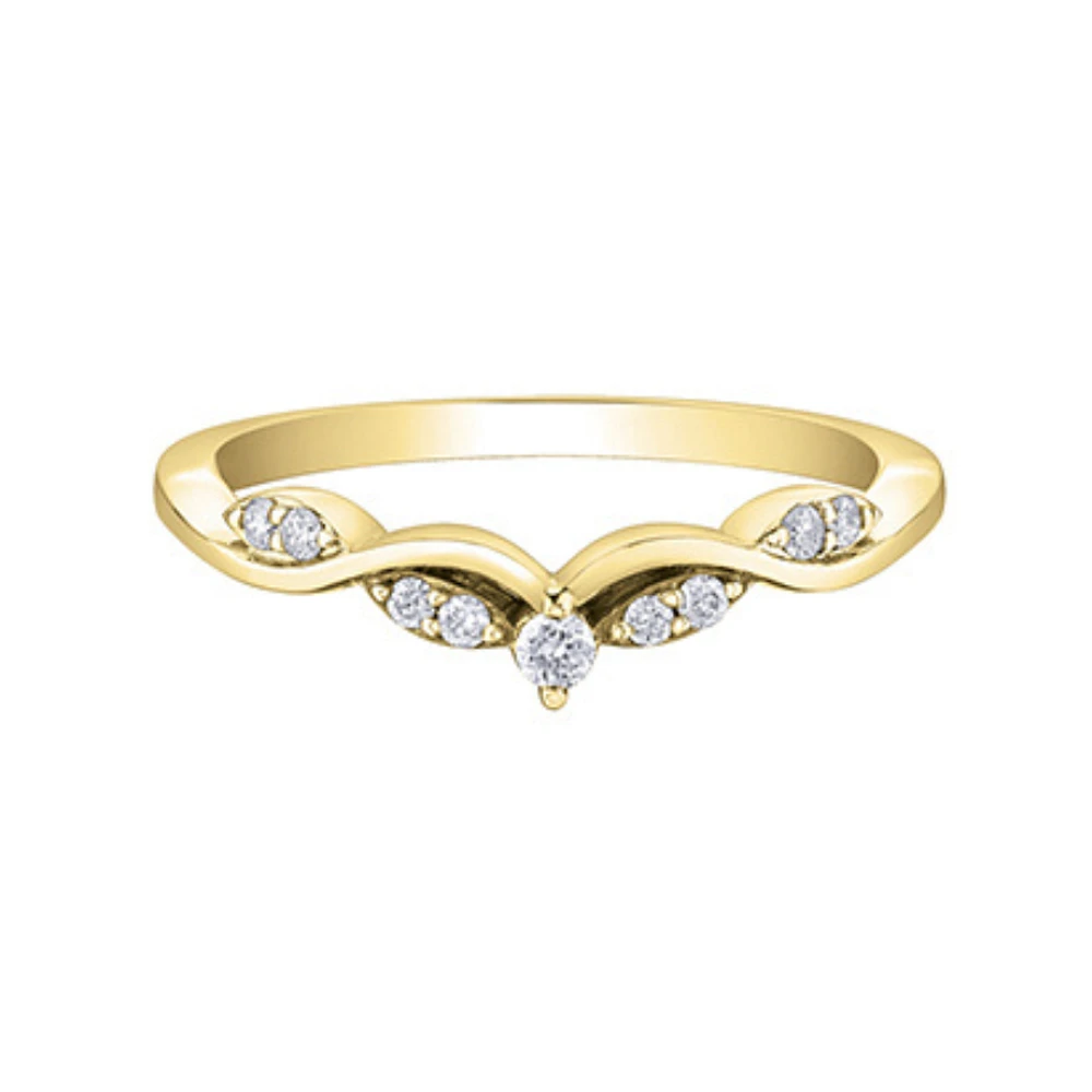 10K YELLOW GOLD BAND