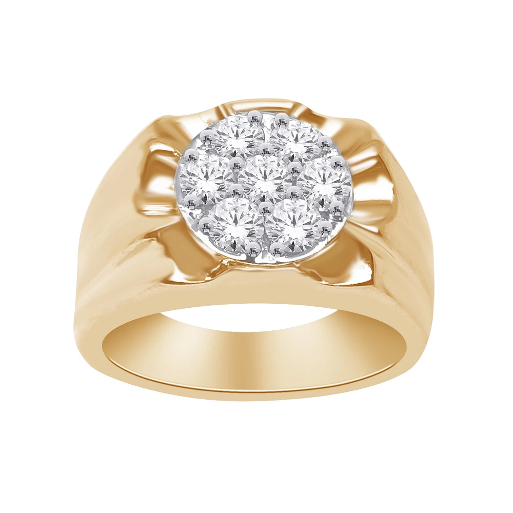 10K 2 TONE GOLD RING