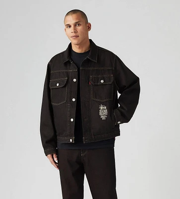 Stüssy & Levi's® Crispy Rinse Trucker Jacket