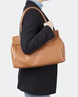 Mazarine Brown Leather