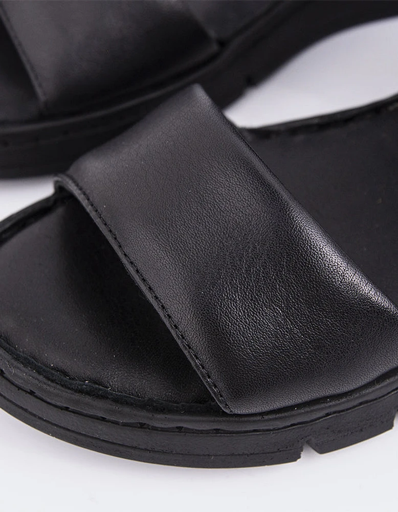 Belgrave Black Leather