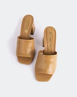 L'INTERVALLE Clarabelle Women's Shoe Mule Sandal Leather