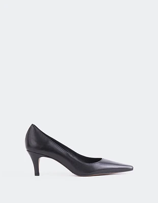 L'INTERVALLE Edzell Women's Kitten Heel Pumps Leather