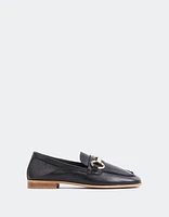 L'INTERVALLE Fayette Women's Shoe Loafer Black Leather