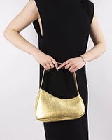 L'INTERVALLE Zetian Women's Handbag Shoulder Bag Gold Metal