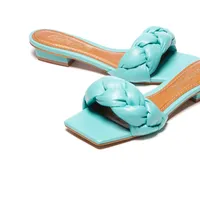 Kalmia Turquoise Leather