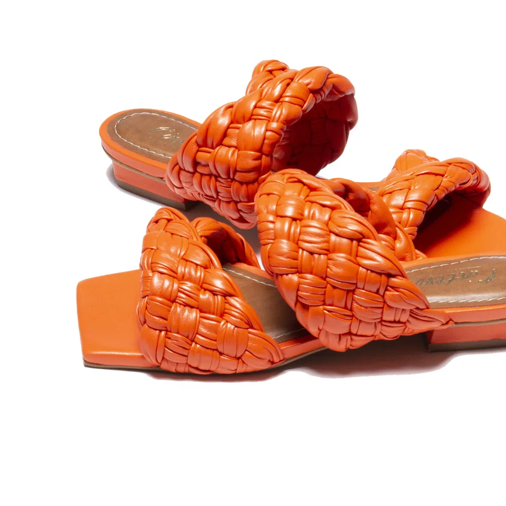 Dazur Orange Leather