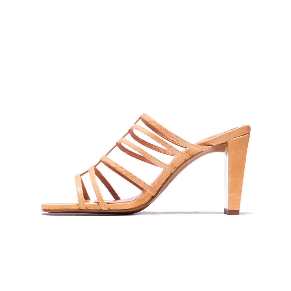 Souad Nude Leather