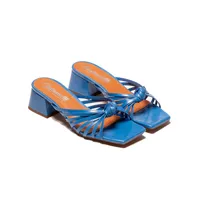 Damira Blue Leather