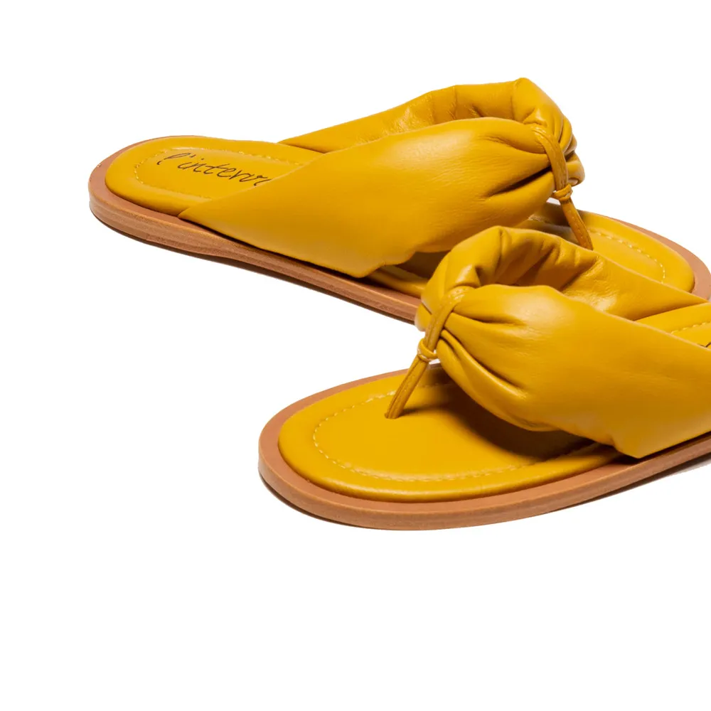 Nubia Yellow Leather