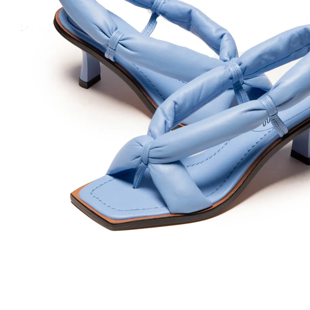 Lenora Blue Leather