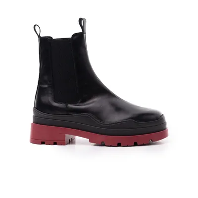 Creusot Black Leather / Red Sole