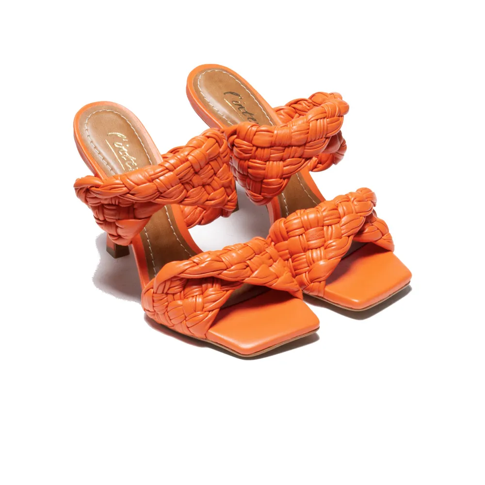 Paradise Orange Leather