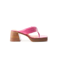 Rambla Hot Pink Leather