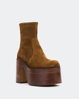 Gunner Brown Suede