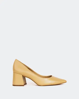 Josephine, Tan Leather/Cuir Ocre