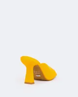 Noella, Orange Leather/Cuir