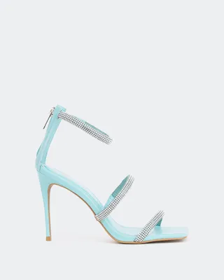 Shamari, Turquoise Leather/Cuir Turq.