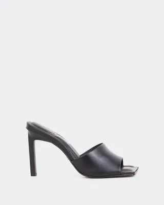 Sosua, Black Leather/Cuir Noir