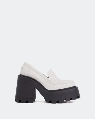 Tonya Off White Leather