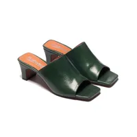 Zagora Green Leather